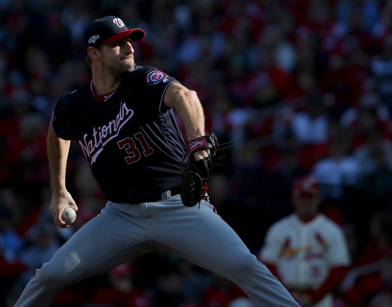 St. Louis Cardinals v. Washington Nationals in NLCS Game 2